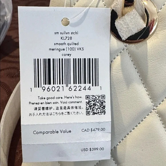 ♠️Kate Spade New York Carey Quilted Leather Satchel. - Picture 9 of 15